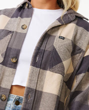 Load image into Gallery viewer, La Isla Flannel Shirt Washed Black