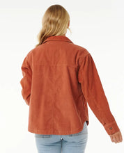 Load image into Gallery viewer, Stevie Cord Shirt Dark Rust