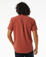 Load image into Gallery viewer, Washed Short Sleeve Shirt Terracotta