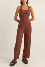 Load image into Gallery viewer, Cabana Jumpsuit Chocolate