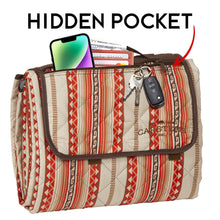 Load image into Gallery viewer, Chinlee Printed Stripe Picnic Blanket