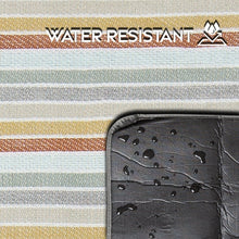 Load image into Gallery viewer, River Rock Woven Stripe Picnic Blanket