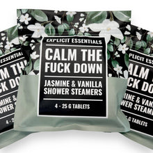 Load image into Gallery viewer, Calm TF Down Shower Steamers