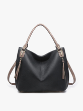 Load image into Gallery viewer, Connar Distressed Side Pocket Tote