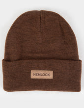 Load image into Gallery viewer, HEMLOCK HAT CO. Beacon Beanie Brown