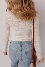 Load image into Gallery viewer, Cherish Sheer Lace Top