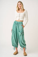 Load image into Gallery viewer, Nila WASHED FRENCH TERRY DROP POCKET BALLOON PANTS