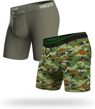 Load image into Gallery viewer, CLASSIC BOXER BRIEF 2 PACK Pine/Green Camo