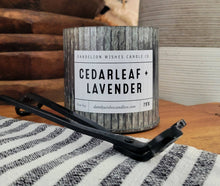 Load image into Gallery viewer, 12 oz. Rustic Galvanized Tin Candle