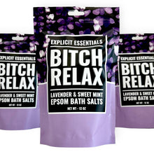 Load image into Gallery viewer, Bitch Relax Bath Salts 12oz Bag