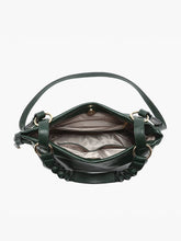 Load image into Gallery viewer, Rowan Paneled Hobo w/ Twisted Handle & Long Strap