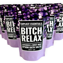 Load image into Gallery viewer, Bitch Relax Bath Salts 12oz Bag