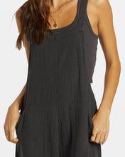 Load image into Gallery viewer, Pacific Time Cotton Gauze Jumpsuit Black