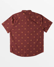 Load image into Gallery viewer, Sundays Mini Short Sleeve Shirt Dusty Red