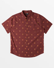 Load image into Gallery viewer, Sundays Mini Short Sleeve Shirt Dusty Red