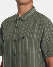 Load image into Gallery viewer, MERCY STRIPE SHORT SLEEVE WOVEN SHIRT