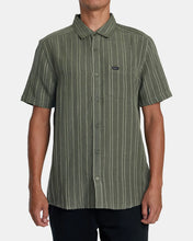 Load image into Gallery viewer, MERCY STRIPE SHORT SLEEVE WOVEN SHIRT