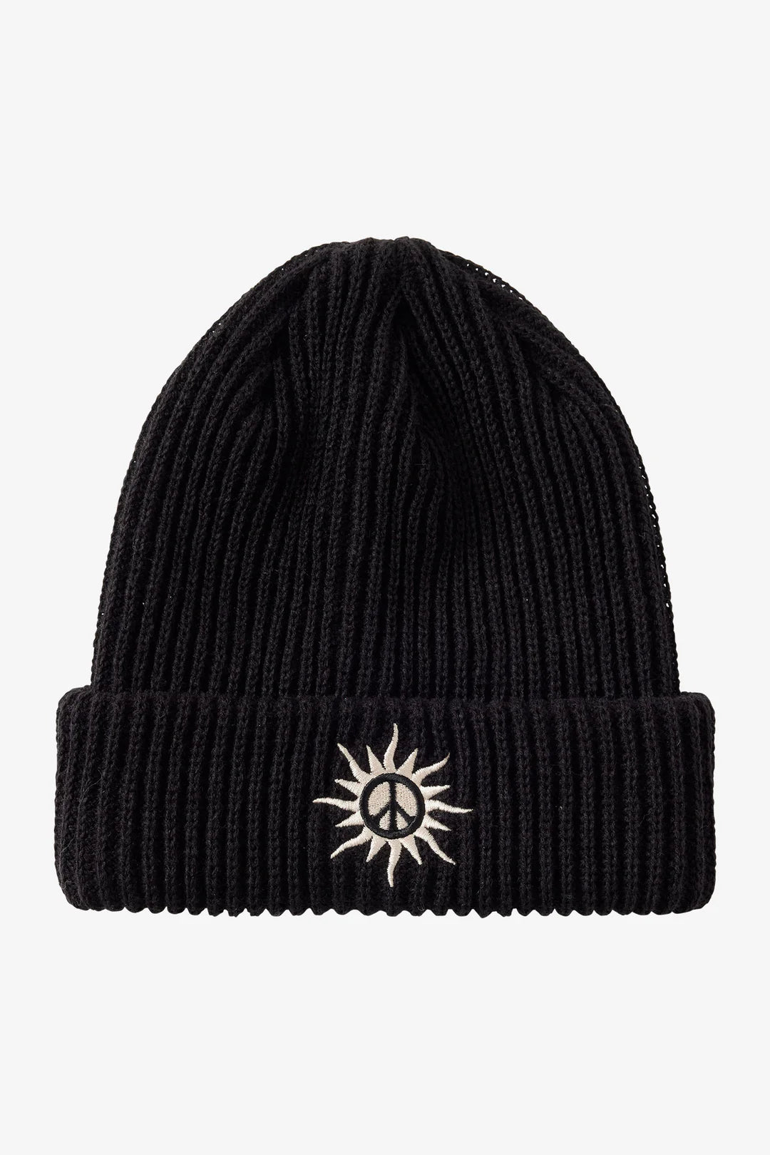 Monkey Face Embroidered Beanie Hat - Animal Design, Acrylic Knit, One Size Fits All