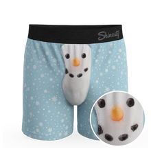 Load image into Gallery viewer, The Flurry Up Snowman Boxers