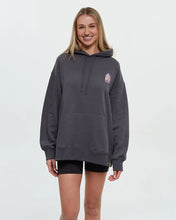 Load image into Gallery viewer, Emerald Edge Oversized Hoodie Graphite Moonscape