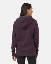 Load image into Gallery viewer, Juniper Hoodie midnight plum heather white