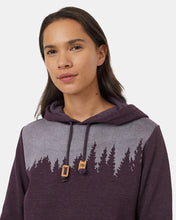 Load image into Gallery viewer, Juniper Hoodie midnight plum heather white
