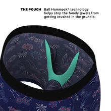 Load image into Gallery viewer, The Pyrotecnips Naughty Fireworks Ball Hammock® Pouch Underwear With Fly