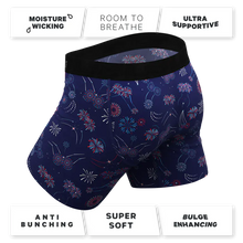 Load image into Gallery viewer, The Pyrotecnips Naughty Fireworks Ball Hammock® Pouch Underwear With Fly