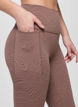 Load image into Gallery viewer, Luxara™ Pocket Legging CAROB WAVEE