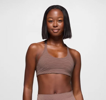 Load image into Gallery viewer, Luxara™ Racerback Bra Carob Wavee