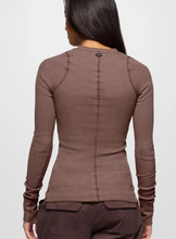 Load image into Gallery viewer, Touchstone Henley Carob Heather