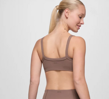 Load image into Gallery viewer, Luxara™ Rib Bra Carob