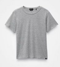Load image into Gallery viewer, Cozy Up Short Sleeve Crew Heather Grey