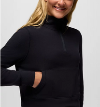 Load image into Gallery viewer, Willow West Half Zip Black