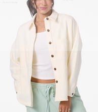 Load image into Gallery viewer, WAVELENGTH FLEECE JACKET ZIP FLEECE Winter White