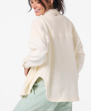 Load image into Gallery viewer, WAVELENGTH FLEECE JACKET ZIP FLEECE Winter White