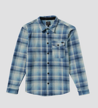 Load image into Gallery viewer, Mens Furnace Flannel Shirt Glory Blue