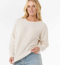 Load image into Gallery viewer, Emily Sweater Ecru Marle