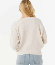 Load image into Gallery viewer, Emily Sweater Ecru Marle