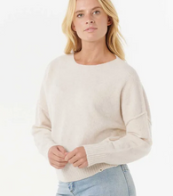 Load image into Gallery viewer, Emily Sweater Ecru Marle