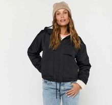 Load image into Gallery viewer, Keepsakes Bomber Jacket Washed Black