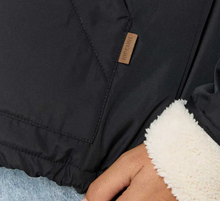 Load image into Gallery viewer, Keepsakes Bomber Jacket Washed Black