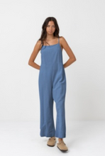 Load image into Gallery viewer, Classic Jumpsuit Steel Blue