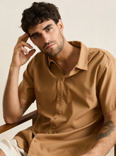 Load image into Gallery viewer, Classic Linen Ss Shirt Ochre