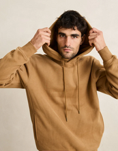 Load image into Gallery viewer, Classic Fleece Hood Ochre