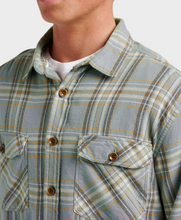 Load image into Gallery viewer, Waterman Bodie Flannel Shirt CHINOIS GREEN