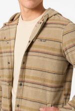 Load image into Gallery viewer, CANYONS HOODED SUPERFLEECE JACKET Khaki