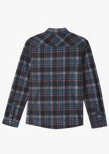 Load image into Gallery viewer, GLACIER PLAID SUPERFLEECE Black