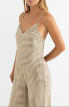 Load image into Gallery viewer, Luca check jumpsuit