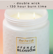 Load image into Gallery viewer, Zest For Life Candle (28oz.) - Orange Blossom
